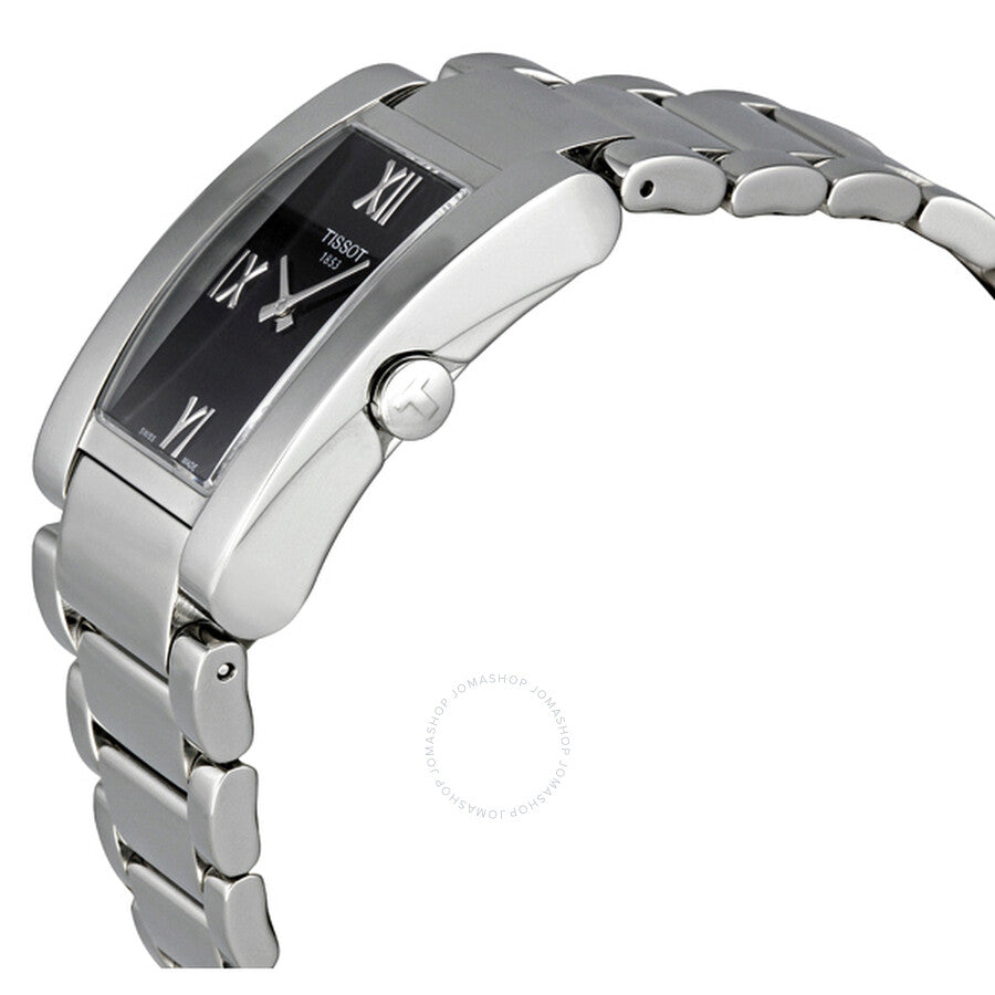 Tissot Generosi-T Black Dial Ladies Watch T0073091105300 - The Watches Men & Co #2