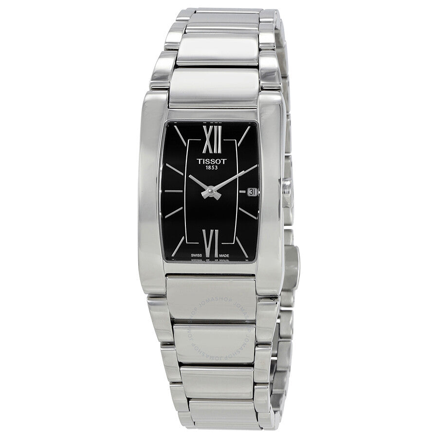 Tissot Generosi-T Black Dial Ladies Watch T105.309.11.058.00 - The Watches Men & Co
