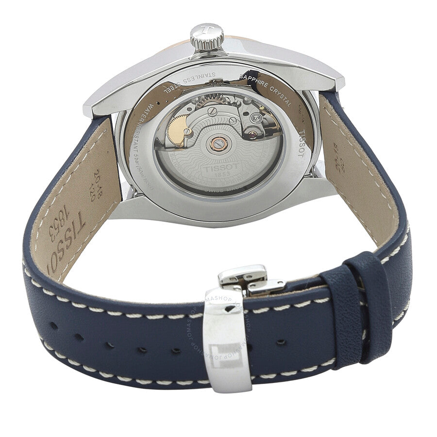 Tissot Gentleman Powermatic 80 Silicium Automatic Chronometer Blue Dial Men's Watch T927.407.46.041.00