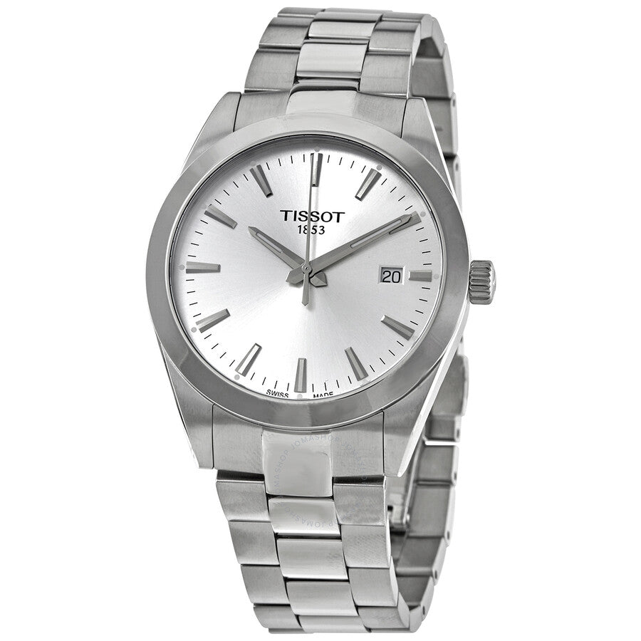 Tissot Gentleman Quartz Silver Dial Men's Watch T127.410.11.031.00 - The Watches Men & Co