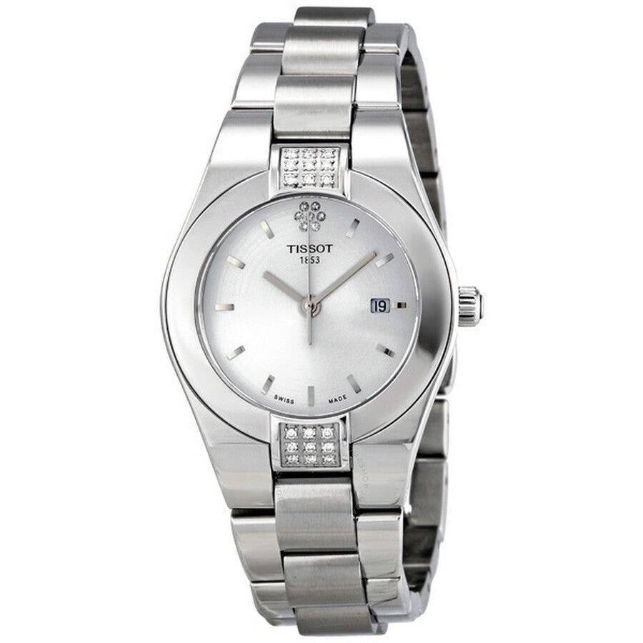 Tissot Glam Sport Limited Edition Silver Stainless Steel Ladies Watch T0432101103100 - The Watches Men & Co