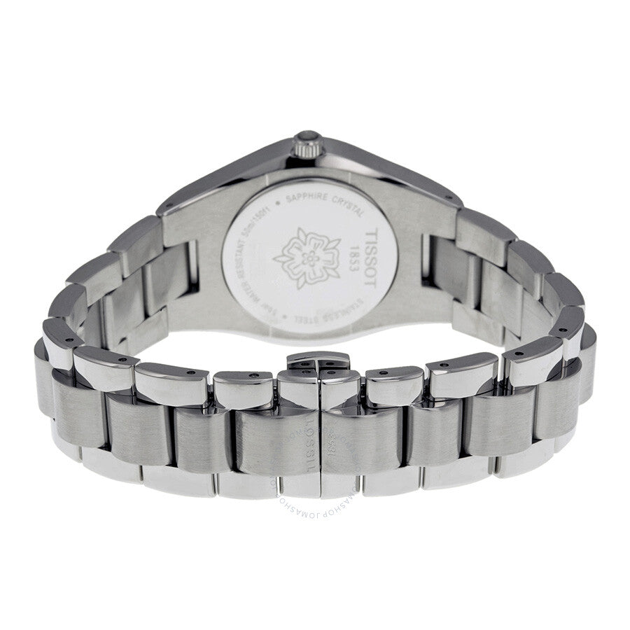 Tissot Glam Sport Mother of Pearl Dial Stainless Steel Ladies Watch T0432101111701 - The Watches Men & Co #3