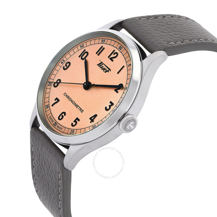 Tissot Heritage Automatic Pink Dial Men's Watch T142.464.16.332.00 - Watches of America #2