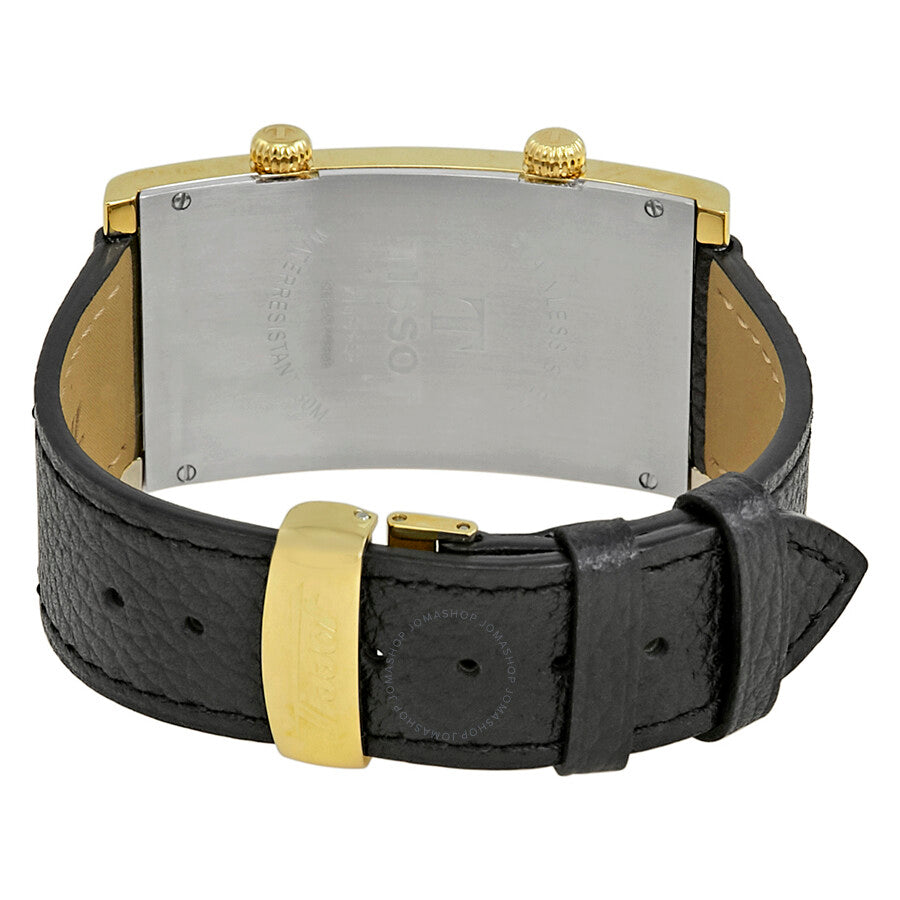 Tissot Heritage Dual Time Dial Black Leather Men's Watch T56564339 - The Watches Men & Co #3