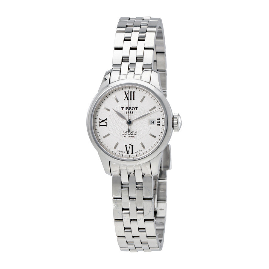 Tissot Le Locle Automatic Silver Dial Ladies Watch T41.1.183.33 - Watches of America