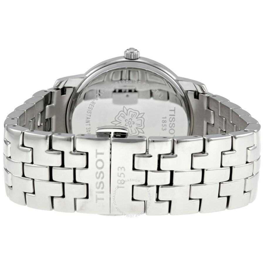 Tissot Lady Round Silver Dial Stainless Steel Ladies Watch T0522101103700 - The Watches Men & Co #3