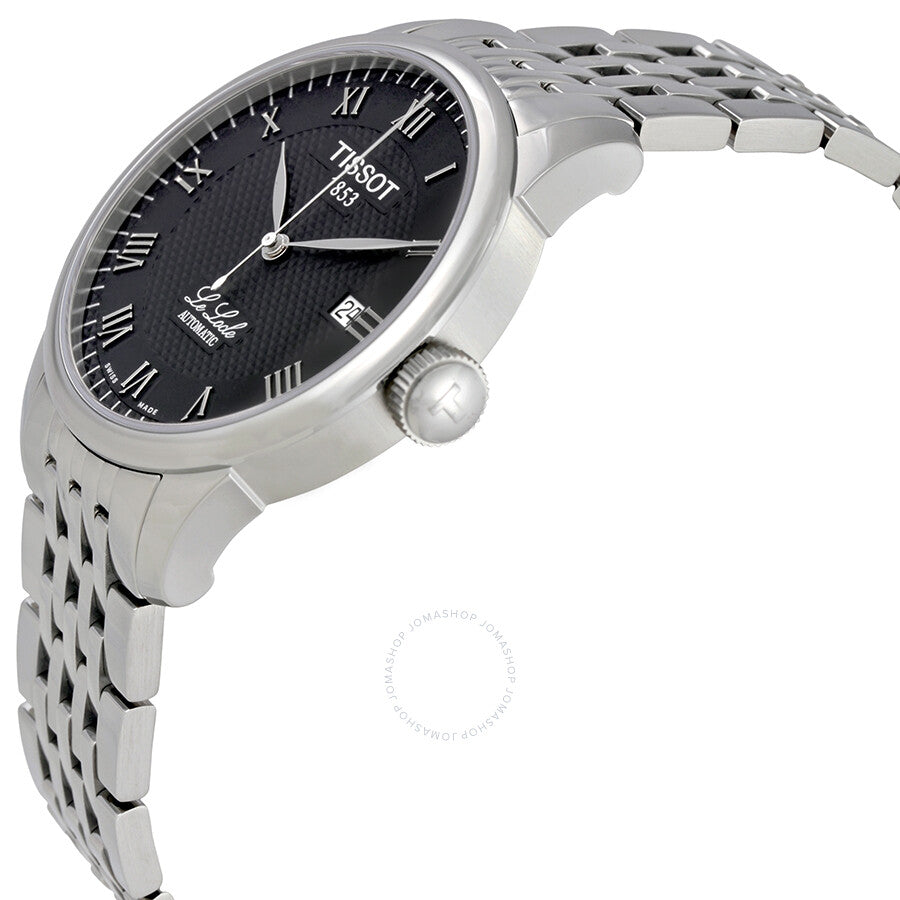 Tissot Le Locle Automatic Black Dial Men's Watch T41.1.483.53 - The Watches Men & Co #2