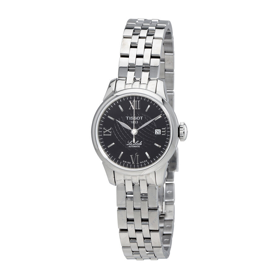 Tissot Le Locle Automatic Black Dial Ladies Watch T41.1.183.53 - Watches of America