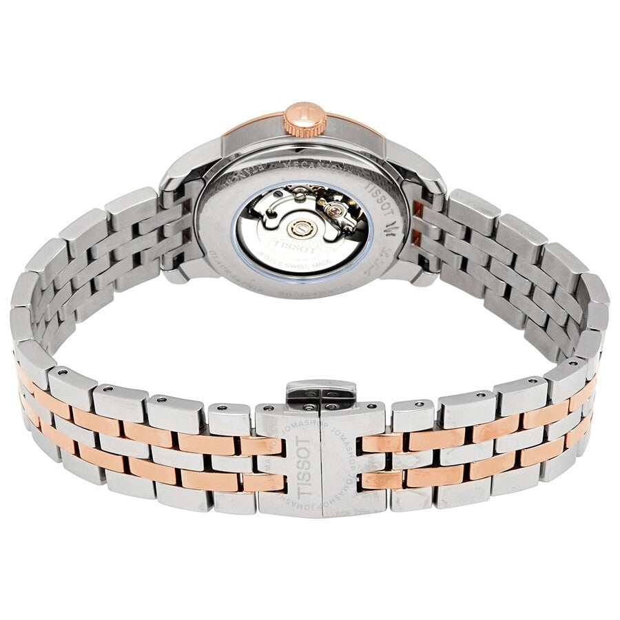 Tissot Le Locle Automatic Silver Dial Two-tone Ladies Watch T006.207.22.038.00 - Watches of America #3