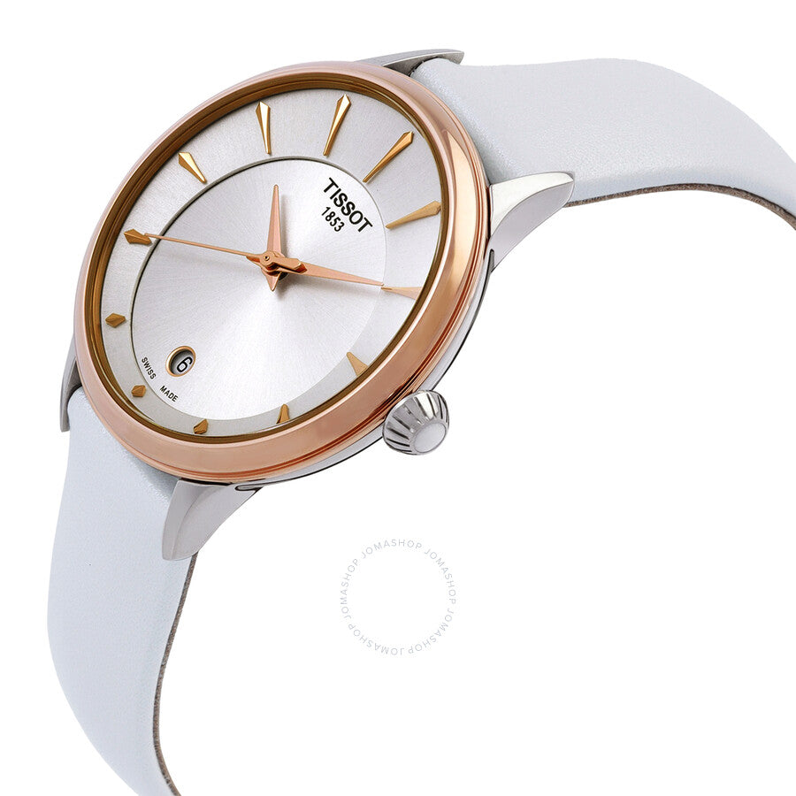 Tissot Odaci-T Quartz Silver Dial Ladies Watch T133.210.26.031.00