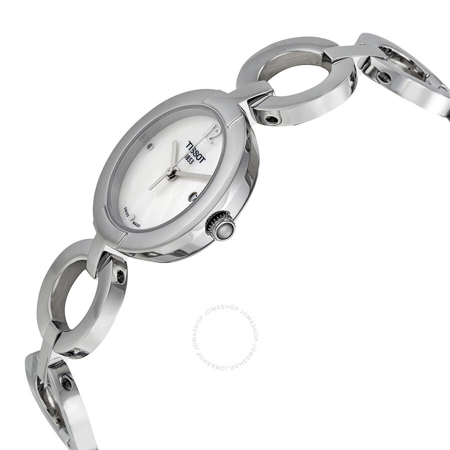 Tissot Pinky by Tissot Mother of Pearl Dial Ladies Watch T0842101111701 - The Watches Men & Co #2