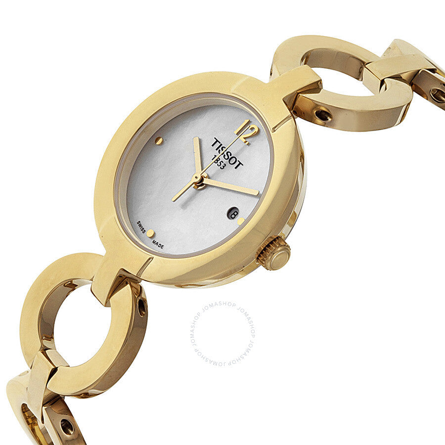 Tissot Pinky Mother of Pearl Dial Ladies Watch T0842103311700 - The Watches Men & Co #2