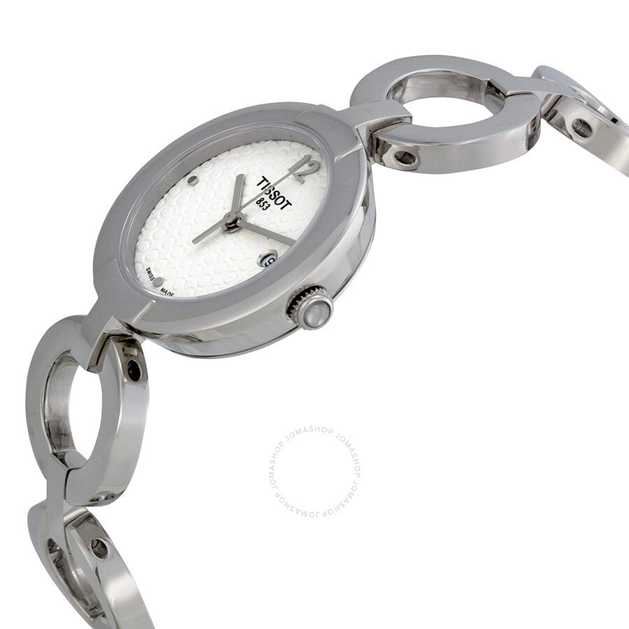 Tissot Pinky White Dial Stainless Steel Ladies Watch T0842101101701 - Watches of America #2