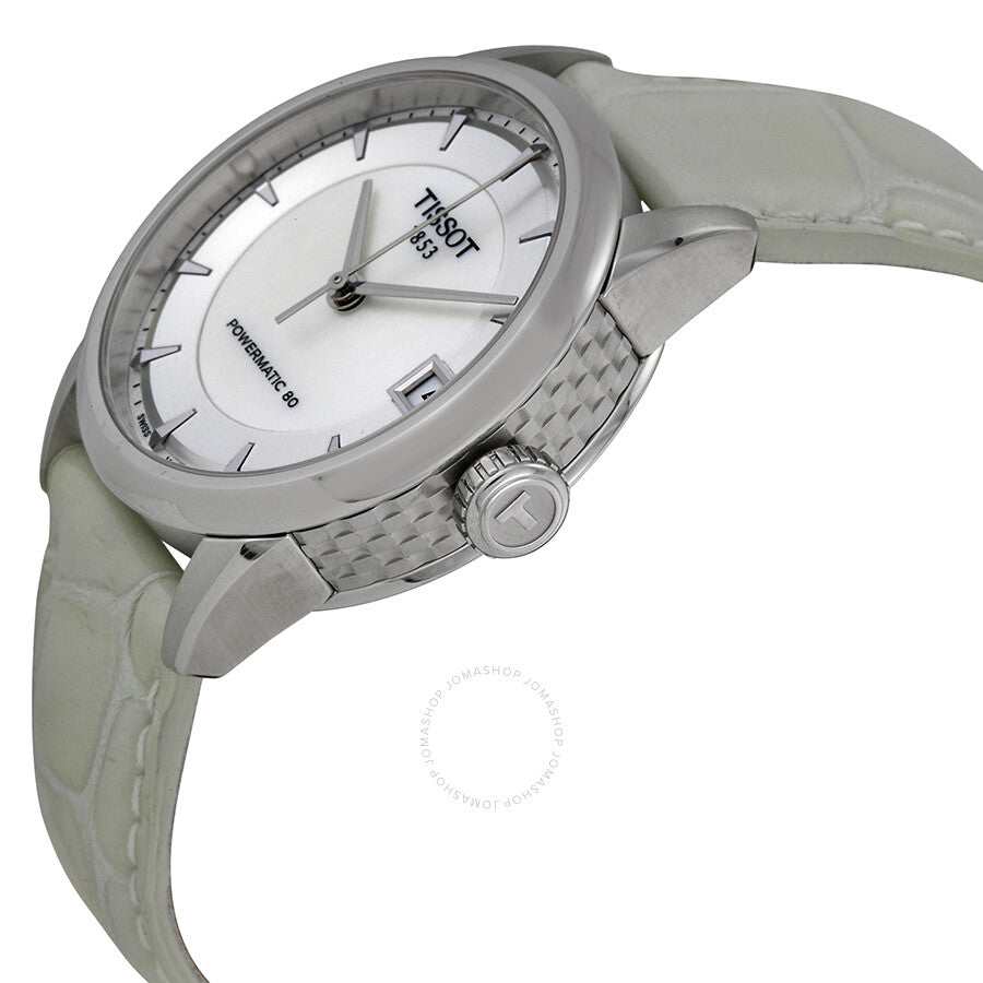 Tissot Powermatic 80 Mother of Pearl Dial Ladies Watch T0862071611100 - The Watches Men & Co #2