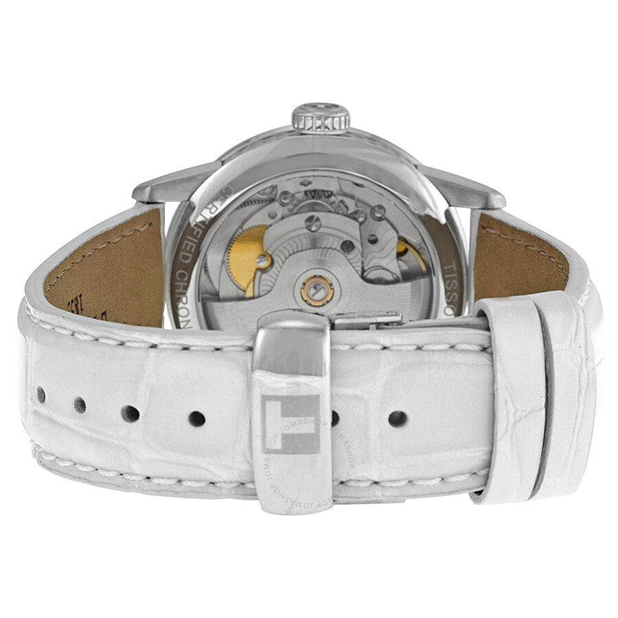 Tissot Powermatic 80 Mother of Pearl Dial Ladies Watch T0862081611600 - The Watches Men & Co #3