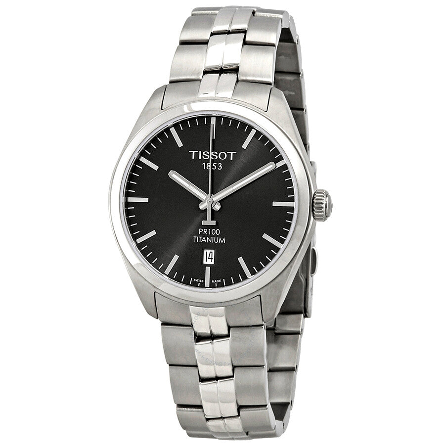 Tissot PR 100 Anthracite Dial Two-tone Men's Watch T101.410.44.061.00 - The Watches Men & Co