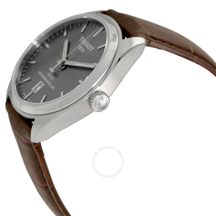Tissot PR 100 Automatic Rhodium Dial Men's Watch T101.407.16.071.00 - The Watches Men & Co #2