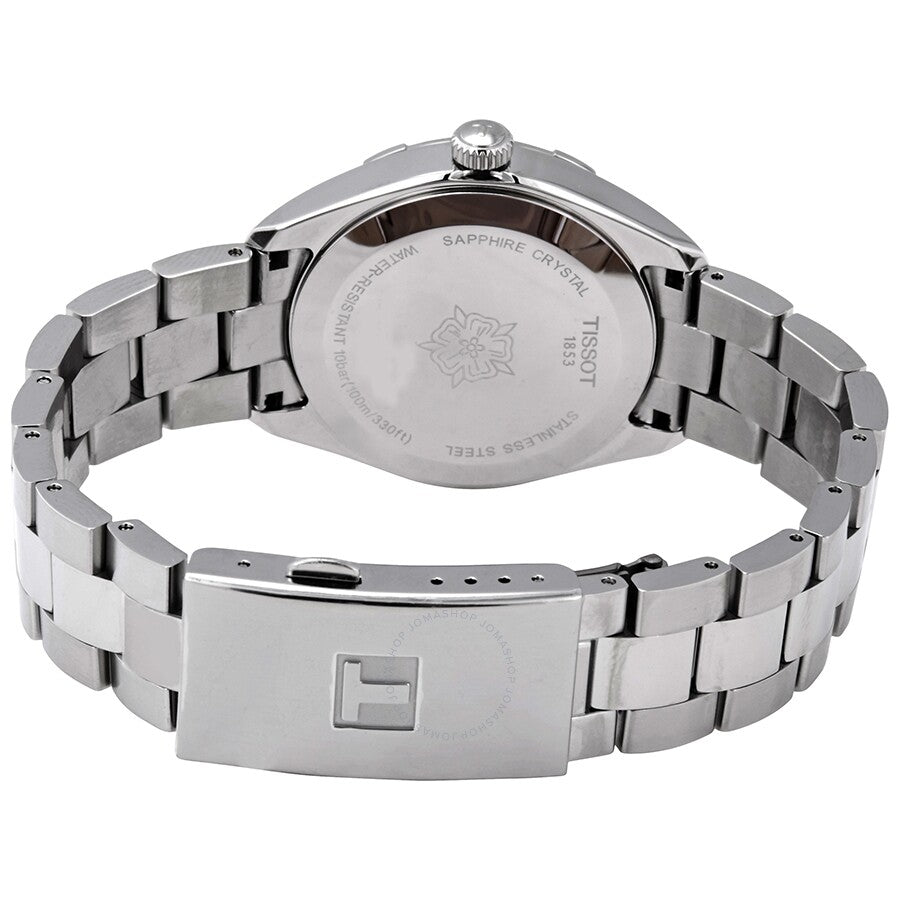 Tissot PR 100 Black Mother of Pearl Dial Ladies Watch T101.910.61.121.00 - The Watches Men & Co #3