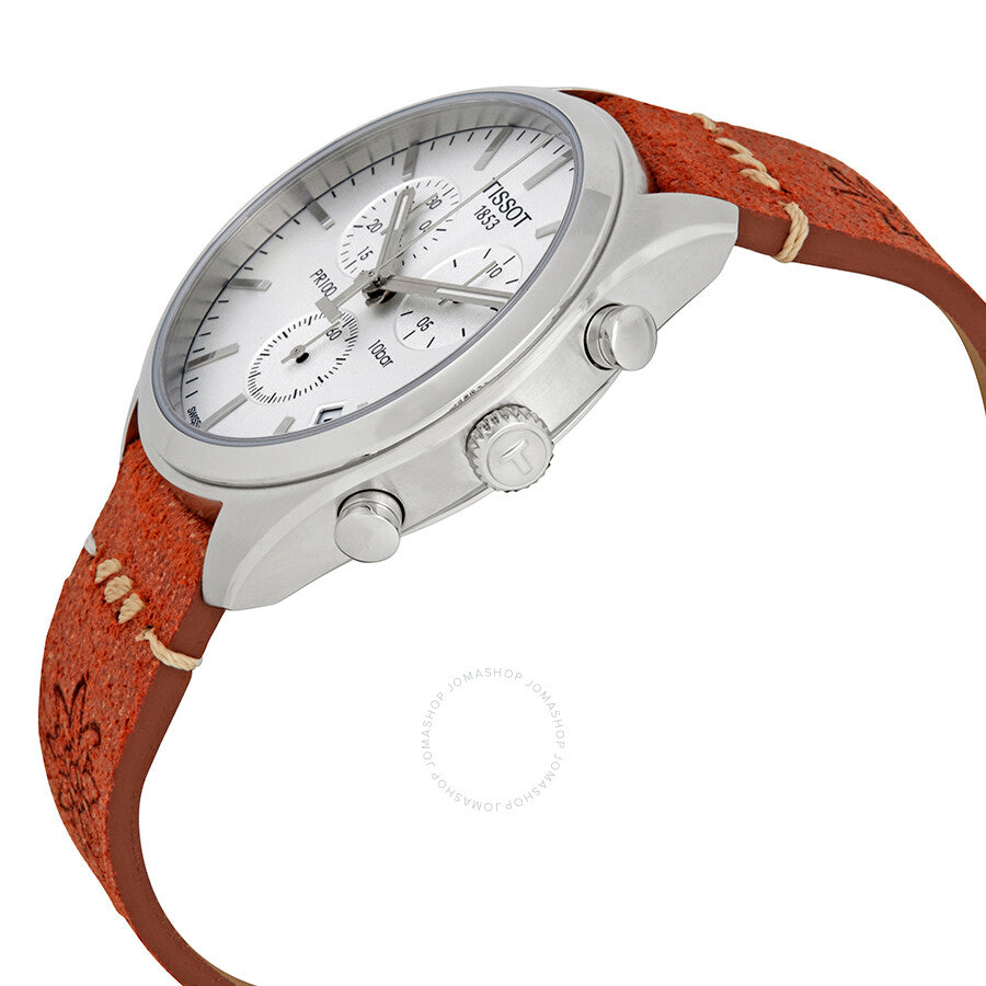 Tissot PR 100 Chronograph Silver Dial Men's Watch T101.417.16.031.01 - The Watches Men & Co #2