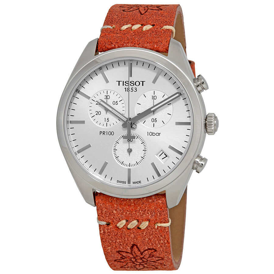 Tissot PR 100 Chronograph Silver Dial Men's Watch T101.417.16.031.01 - The Watches Men & Co