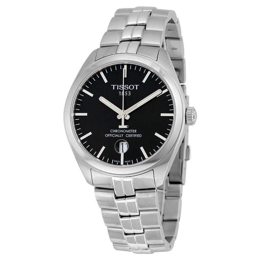 Tissot PR 100 COSC Black Dial Men's Watch T1014511105100 - The Watches Men & Co