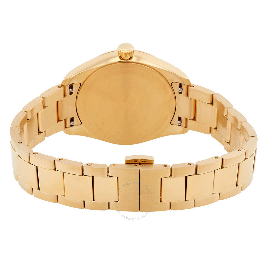 Tissot PR 100 Quartz Champagne Dial Ladies Watch T1502103302100
