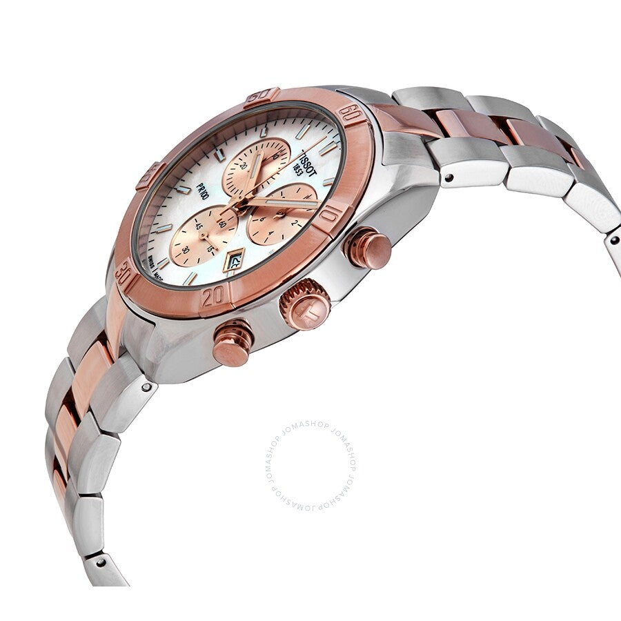 Tissot PR 100 Sport Chic Chronograph Quartz Ladies Watch T101.917.22.151.00 - The Watches Men & Co #2