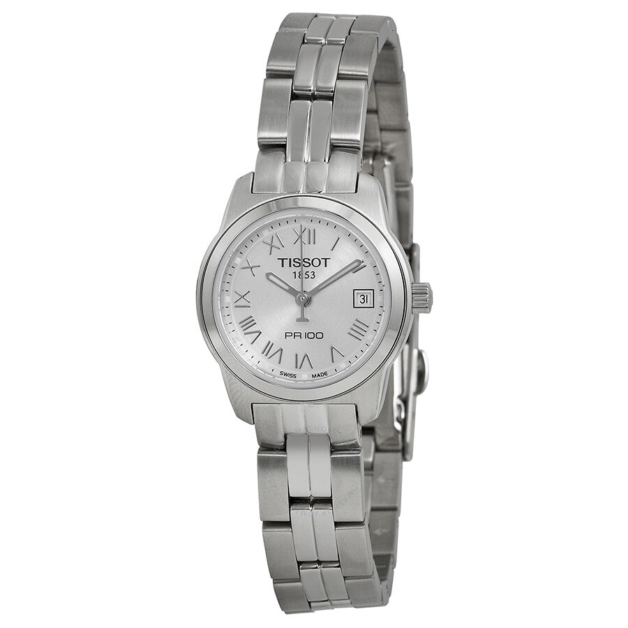 Tissot PR 100 Stainless Steel Ladies Watch T049.210.11.033.00 - The Watches Men & Co
