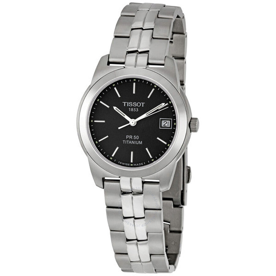 Tissot PR 50 Titanium Black Men's Watch T34.7.481.61 - The Watches Men & Co