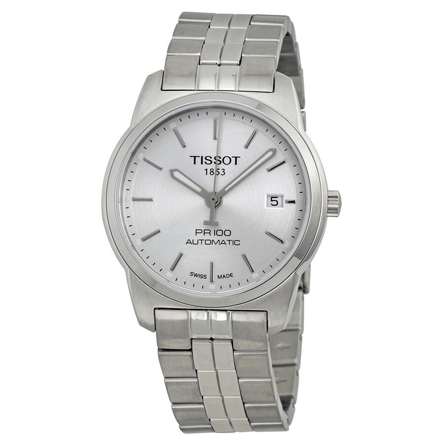 Tissot PR100 Automatic Stainless Steel Men's Watch T0494071103100 - The Watches Men & Co