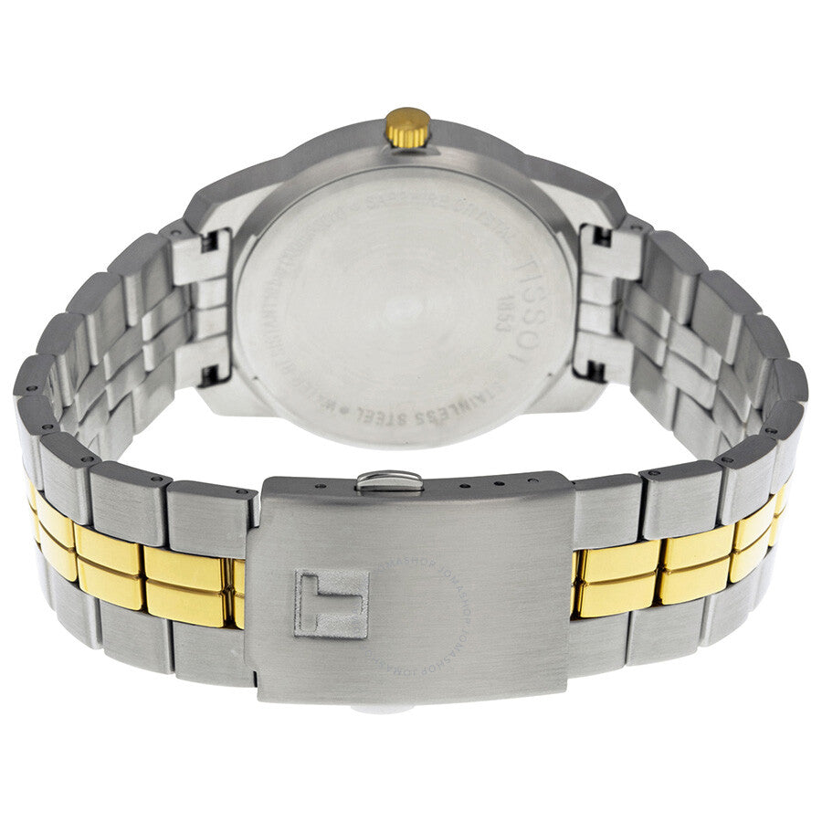 Tissot PR100 Black Dial Two-tone Men's Watch T0494102205701 - The Watches Men & Co #3