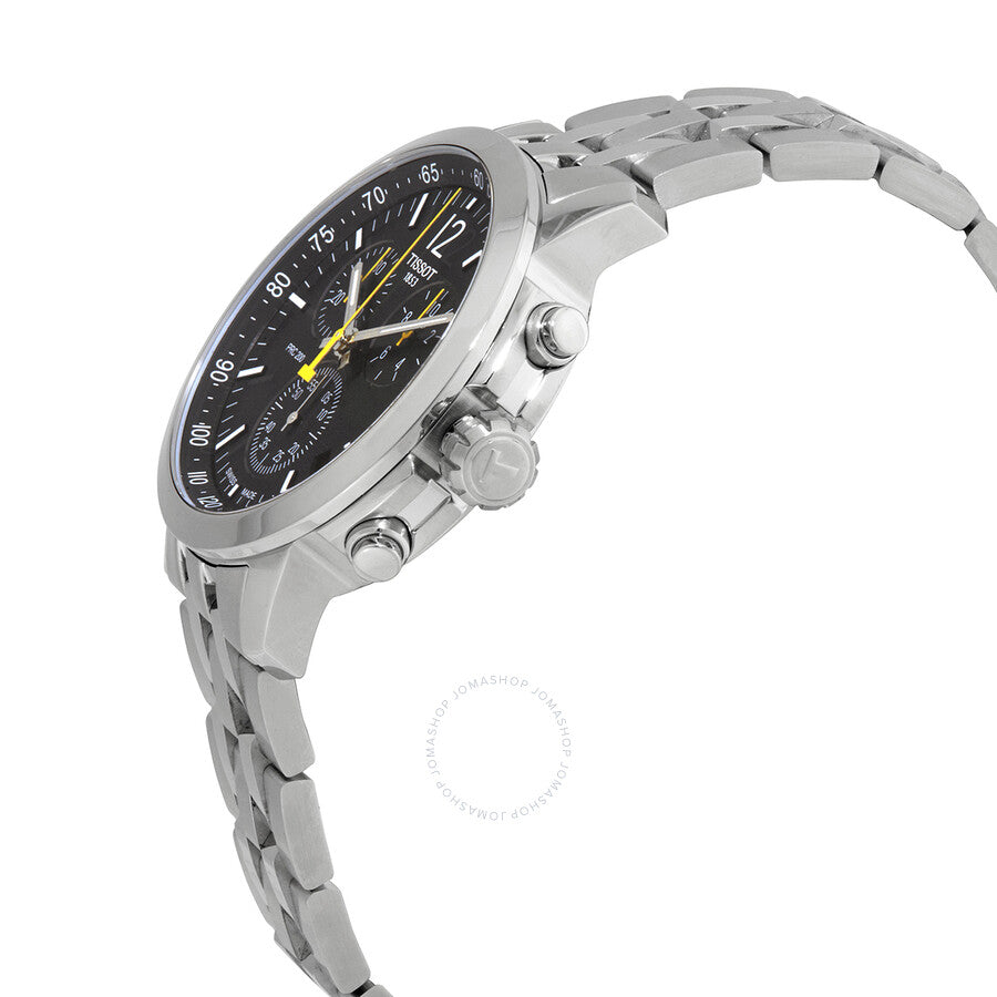 Tissot PRC 200 Chronograph Quartz Black Dial Men's Watch T114.417.11.057.00