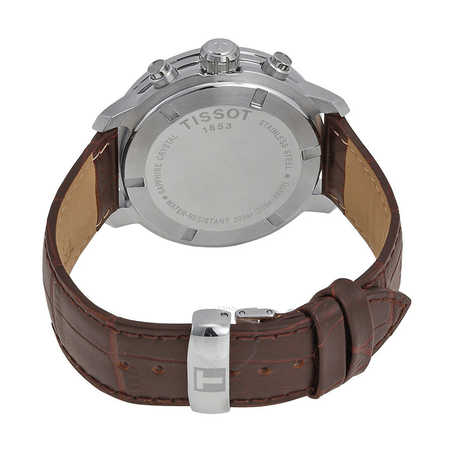 Tissot PRC 200 Chronograph Silver Dial Men's Watch T0554171603700 - The Watches Men & Co #3