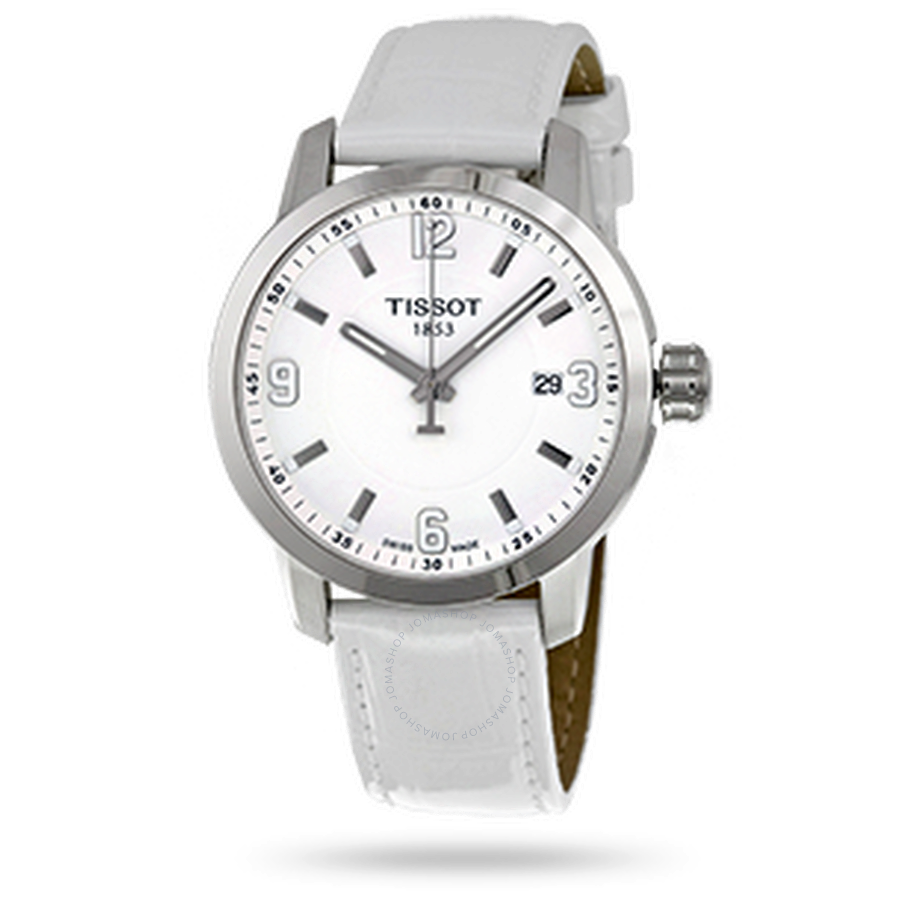 Tissot PRC 200 Quartz Silver Dial Unisex Watch T0554101601700 - The Watches Men & Co #5