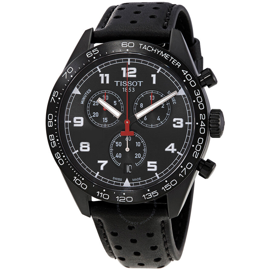 Tissot PRS 516 Chronograph Quartz Black Dial Men's Watch T131.617.36.052.00 - Watches of America