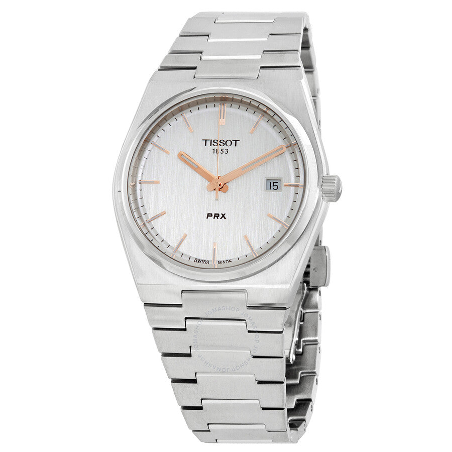 Tissot PRX Quartz Silver Dial Men's Watch T137.410.11.031.00 - Watches of America