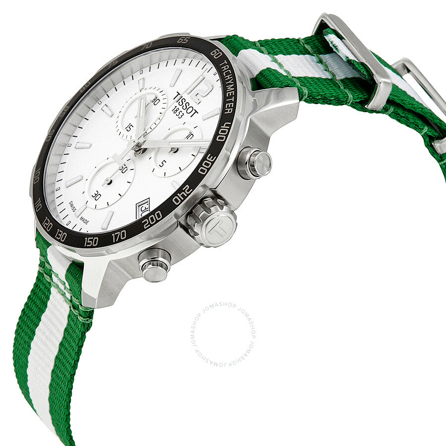 Tissot Quickster Boston Celtics Chronograph Men's Watch T095.417.17.037.17 - The Watches Men & Co #2