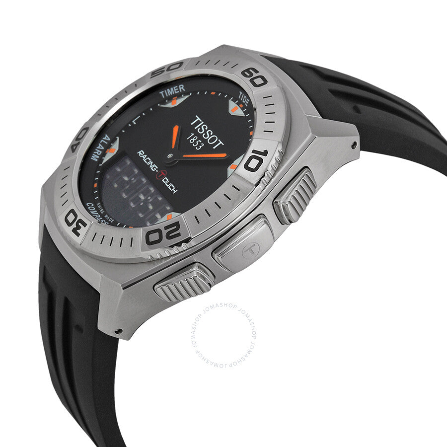 Tissot Racing T-Touch Black Rubber Men's Watch T0025201705102 - The Watches Men & Co #2