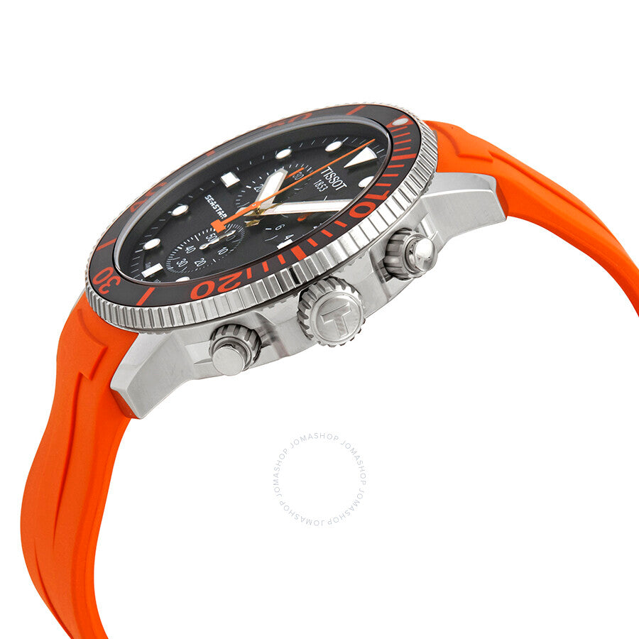 Tissot Seastar 1000 Chronograph Quartz Black Dial Men's Watch T120.417.17.051.01 - Watches of America #2