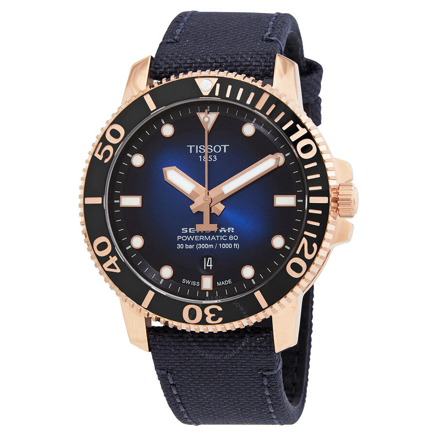 Tissot Seastar Automatic Blue Dial Men's Watch T120.407.37.041.00 - Watches of America