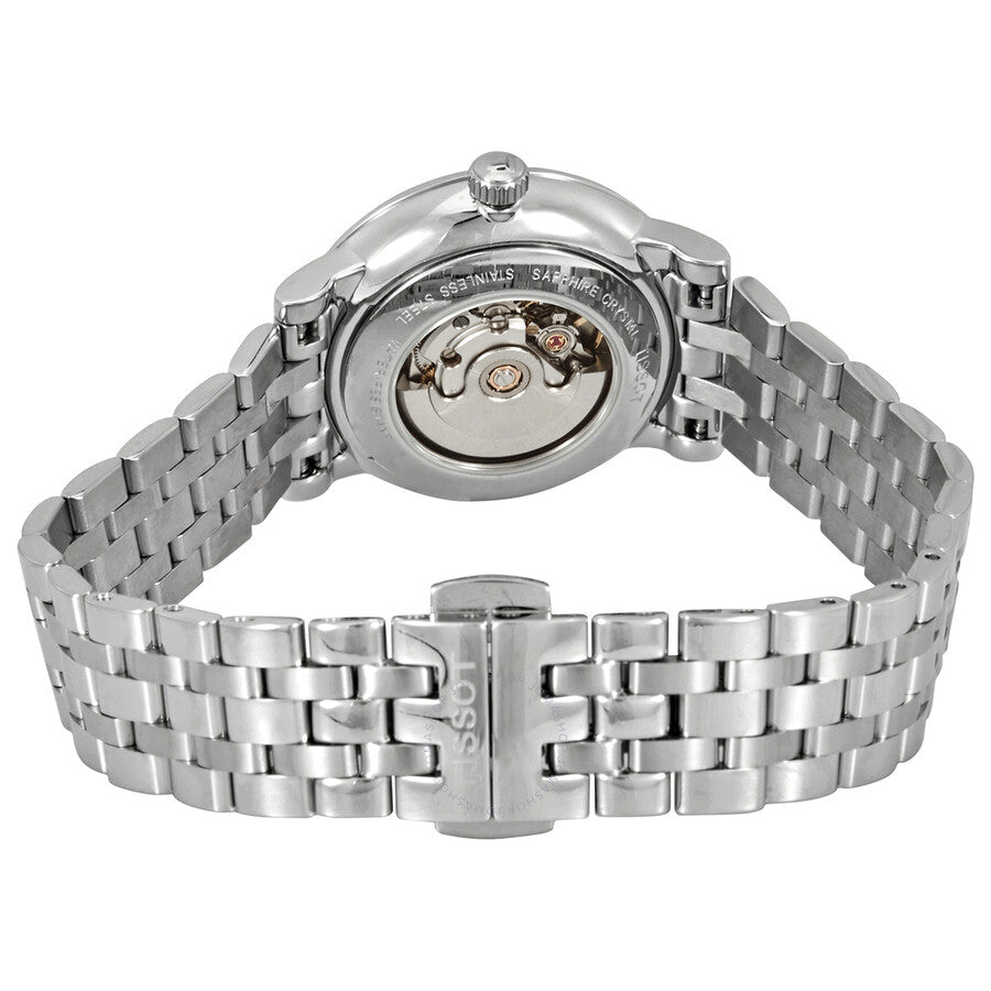 Tissot T-Classic Automatic Silver Dial Ladies Watch T122.207.11.033.00 - The Watches Men & Co #3