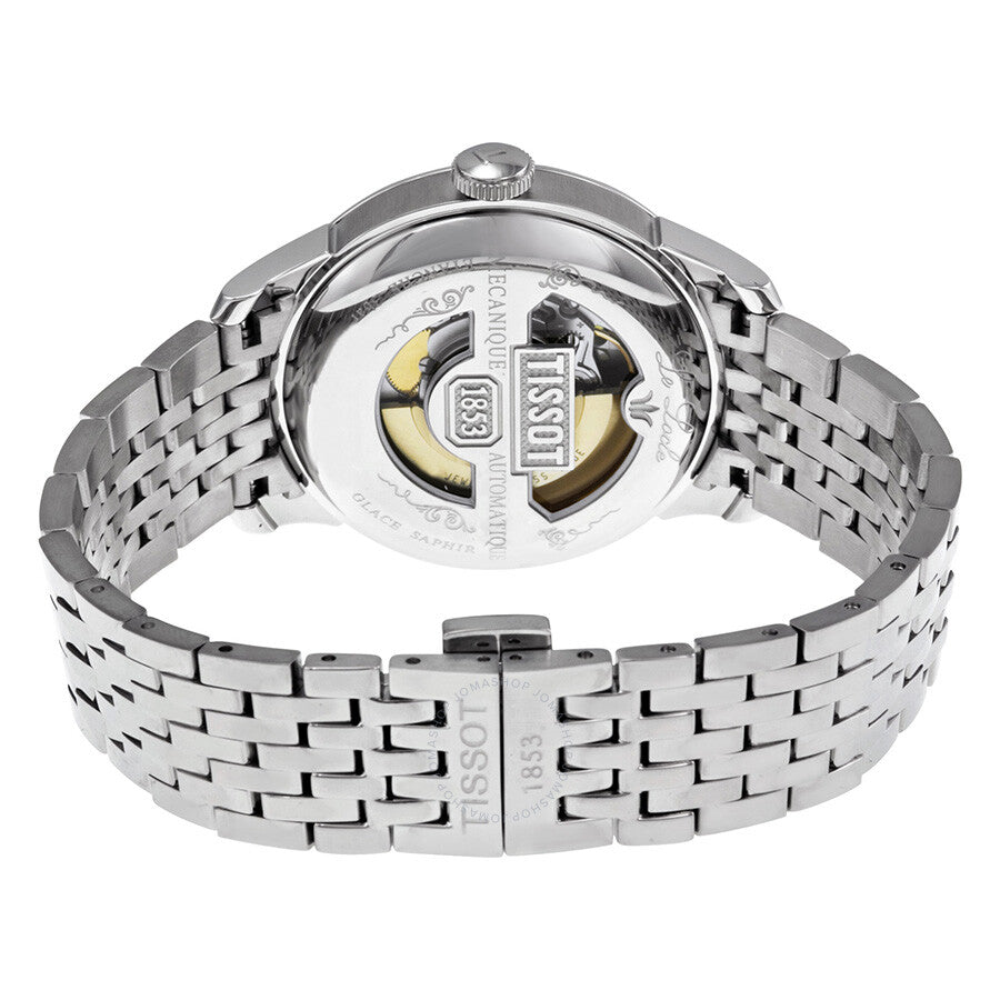 Tissot T-Classic Le Locle Silver Dial Men's Watch T41183350 - The Watches Men & Co #3