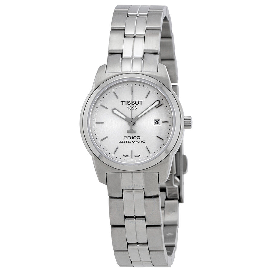 Tissot T-Classic PR100 Automatic Ladies Watch T0493071103100 - The Watches Men & Co