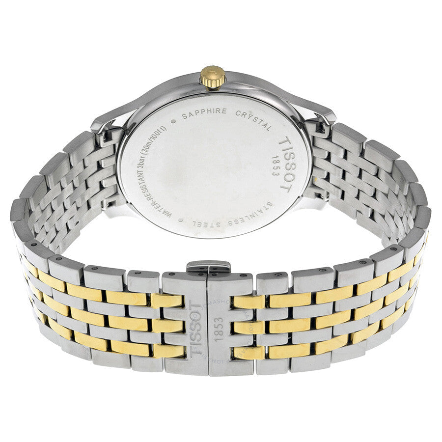 Tissot T-Classic Tradition White Dial Men's Watch T0636102203700 - The Watches Men & Co #3