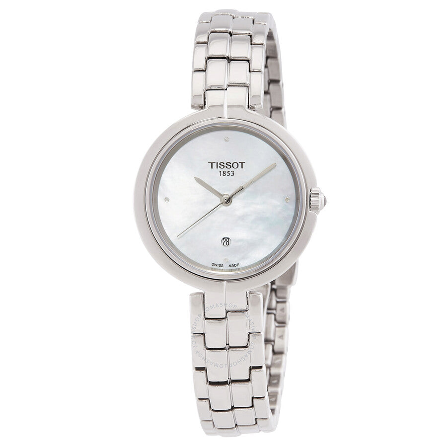 Tissot T-Lady Quartz Diamond Ladies Watch T0942101111602 - The Watches Men & Co