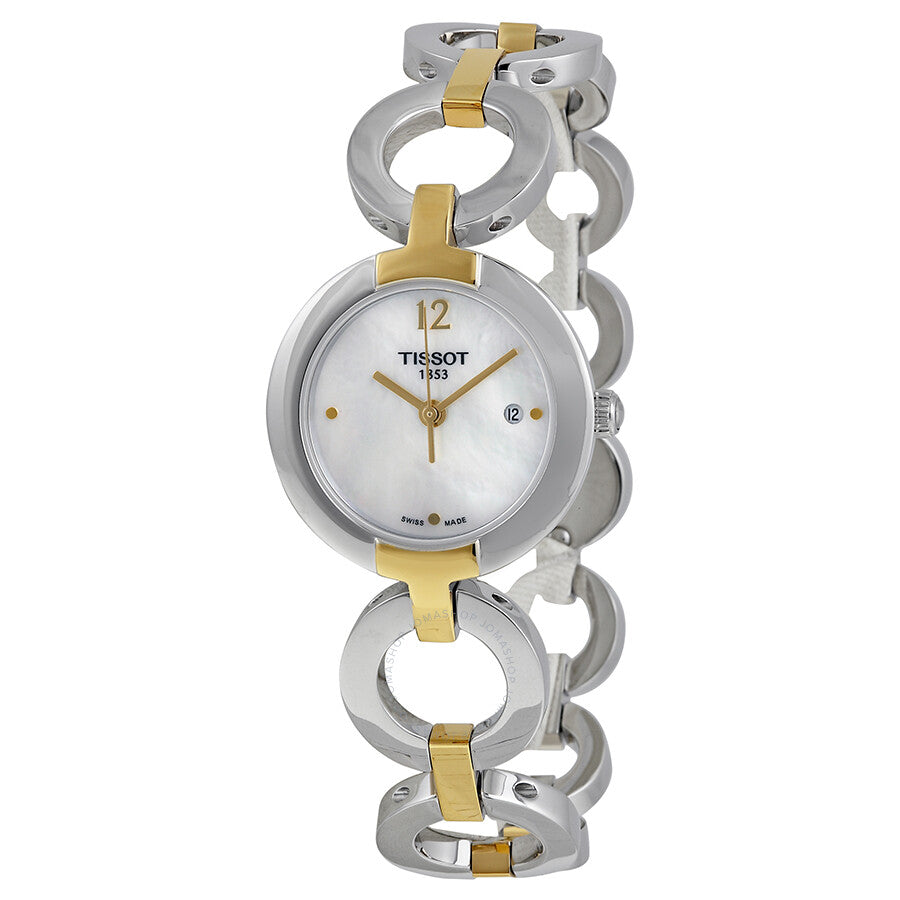 Tissot T-Lady Trend Pinky Mother of Pearl Dial Ladies Watch T0842102211700 - The Watches Men & Co