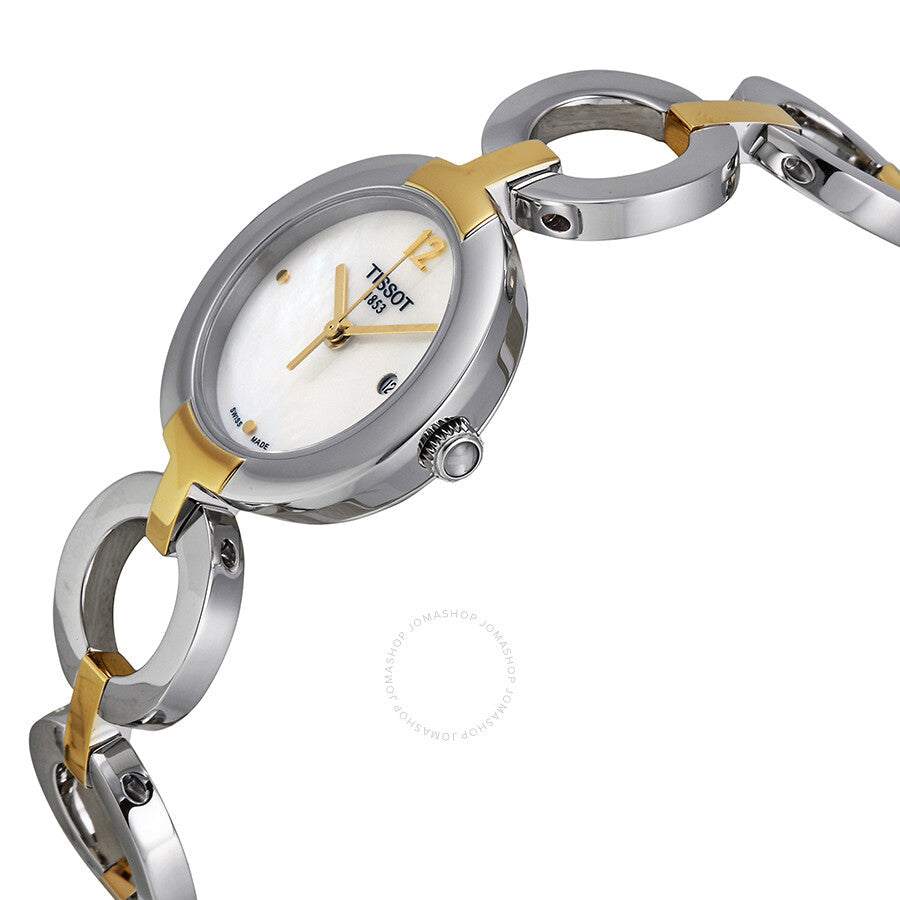 Tissot T-Lady Trend Pinky Mother of Pearl Dial Ladies Watch T0842102211700 - The Watches Men & Co #2