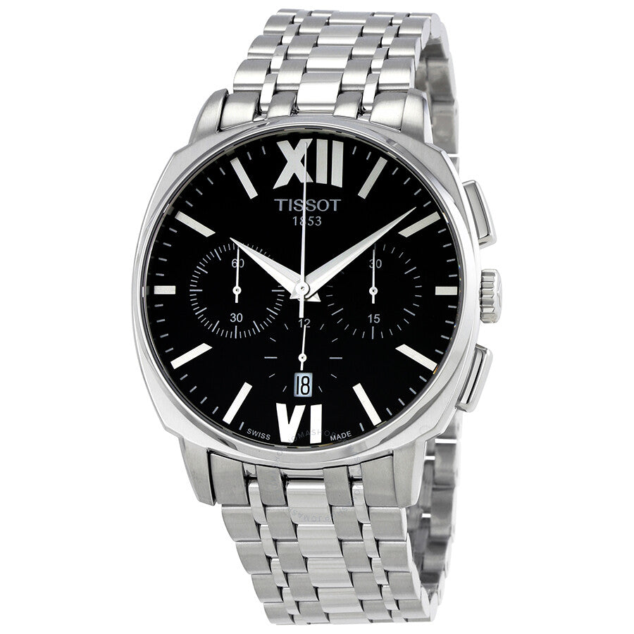Tissot T-Lord Chronograph Black Dial Men's Watch T0595271105800 - The Watches Men & Co