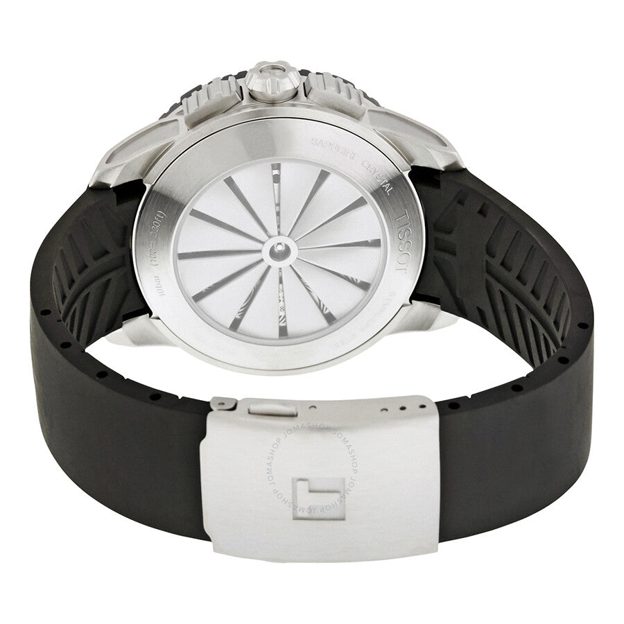 Tissot T-Navigator Automatic Chronograph Black Dial Men's Watch T0624271705701 - The Watches Men & Co #3