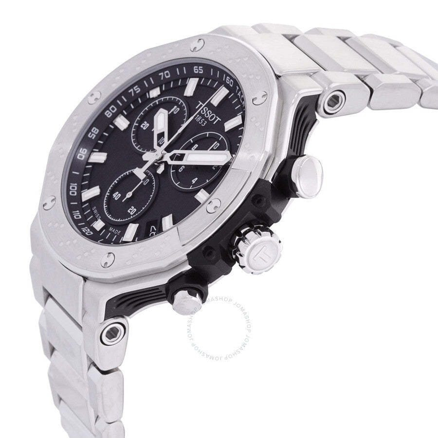 Tissot T-Race Chronograph Quartz Black Dial Men's Watch T141.417.11.051.01